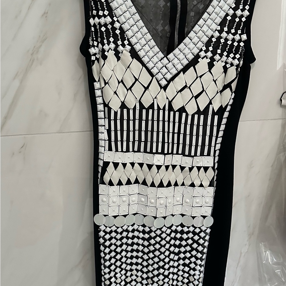 Catherine Malandrino Pailette dress SZ 2
